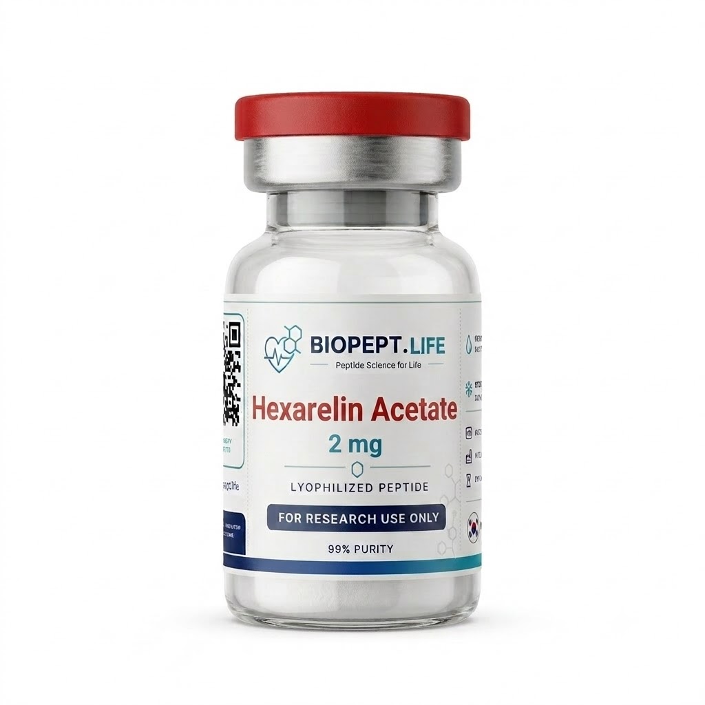 Vial de Hexarelin Acetate 2 mg - Biopept Life