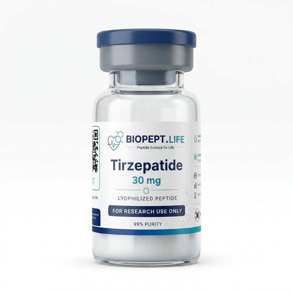 Vial de Tirzepatide 30 mg - Biopept Life
