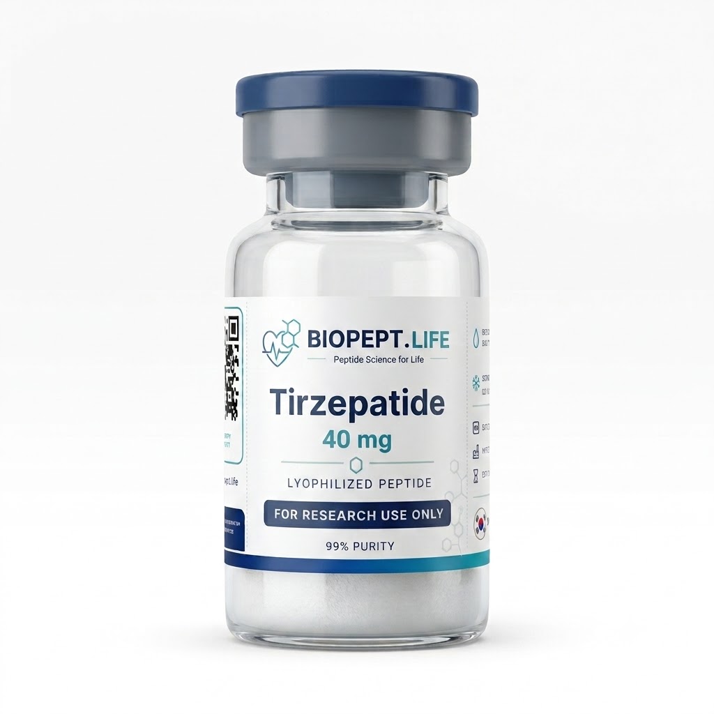 Vial de Tirzepatide 40 mg - Biopept Life